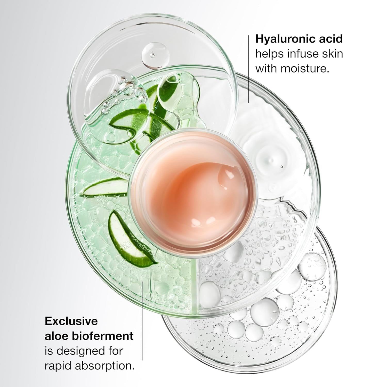 Moisture Surge 100H Auto-Replenishing Hydrator Oil Free Face Moisturizer | with Hyaluronic Acid, Aloe Bioferment and Vitamins C + E | for All Skin Types | Hydrating + Moisturizing